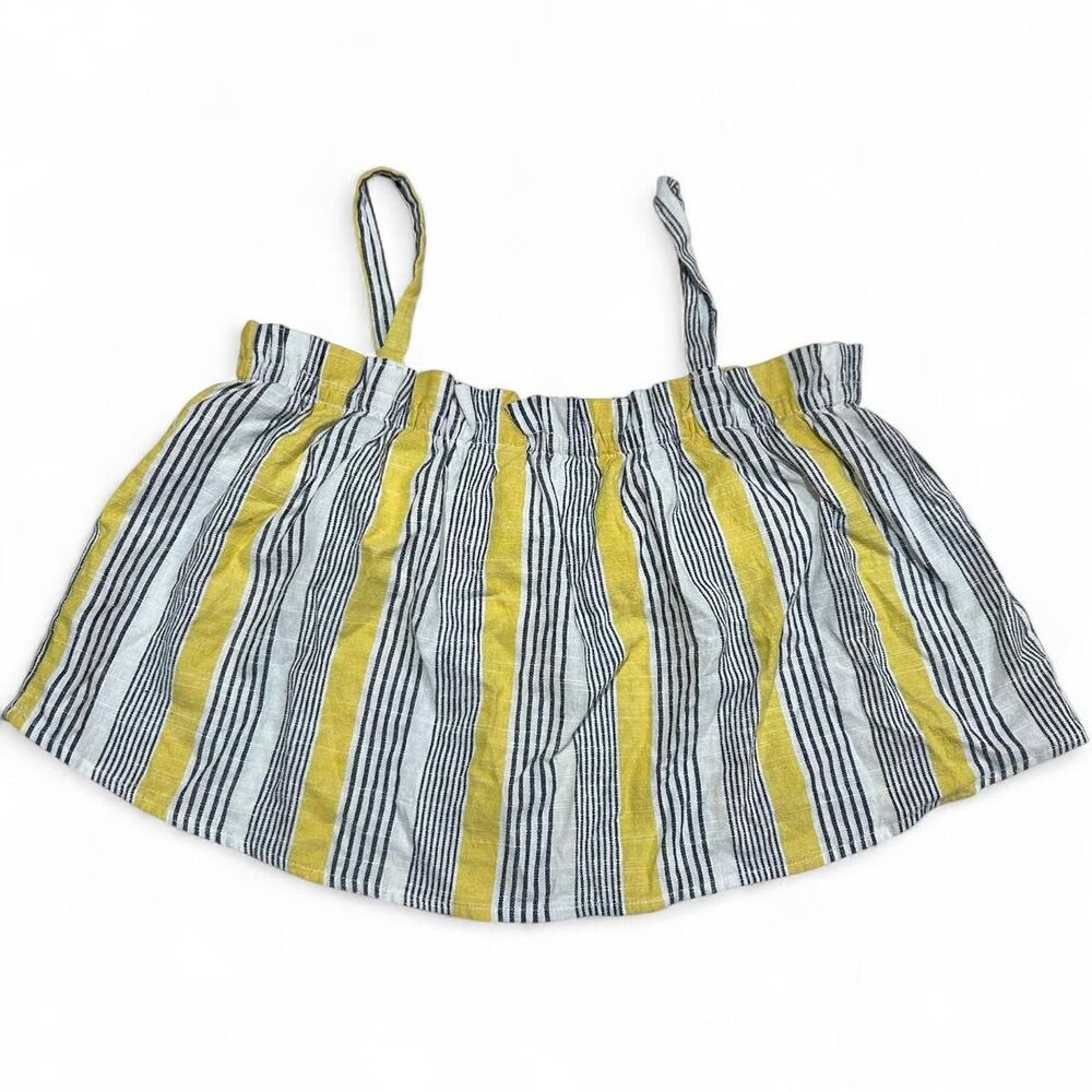 Striped Crop Camisole Top